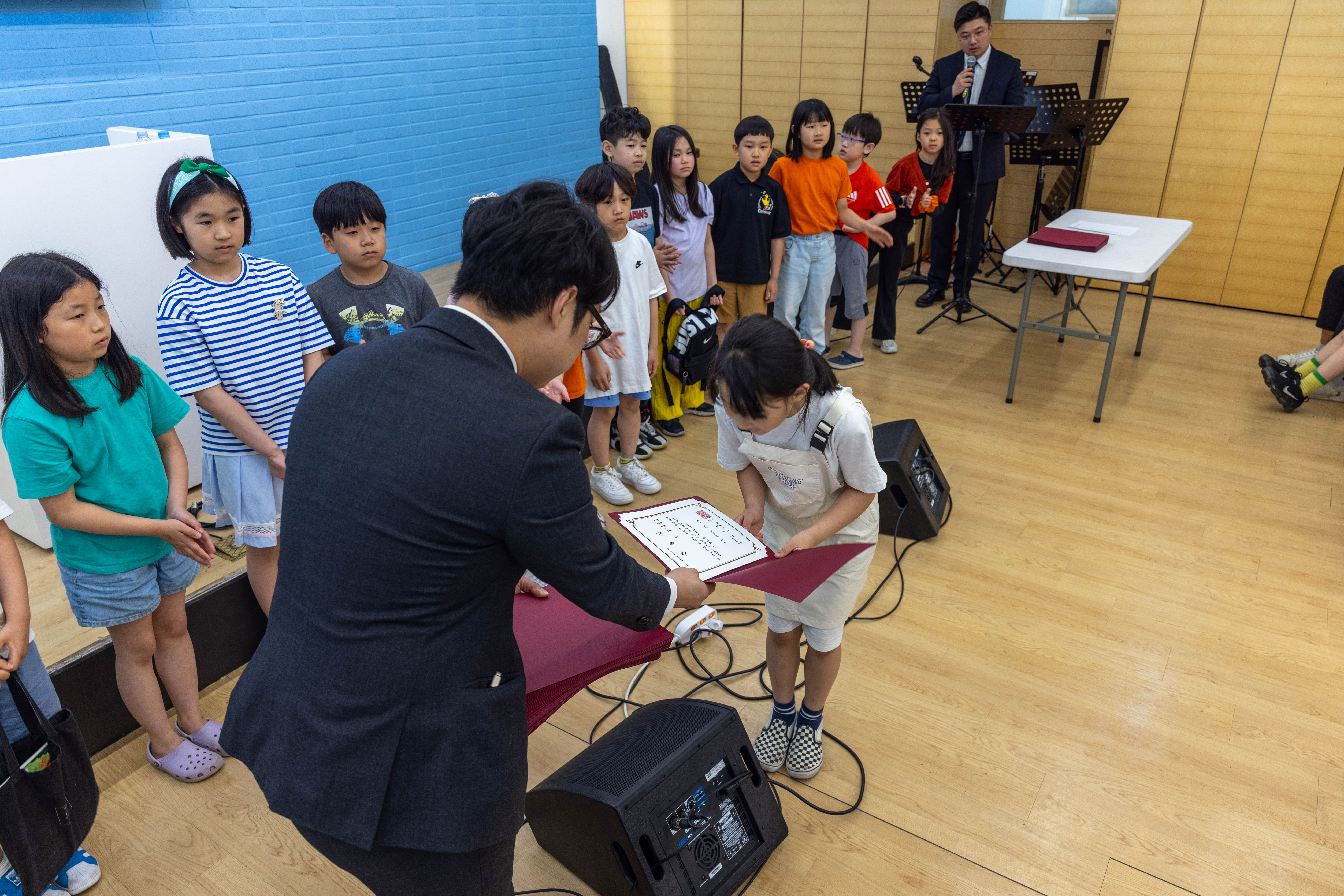 등불학교 수료식